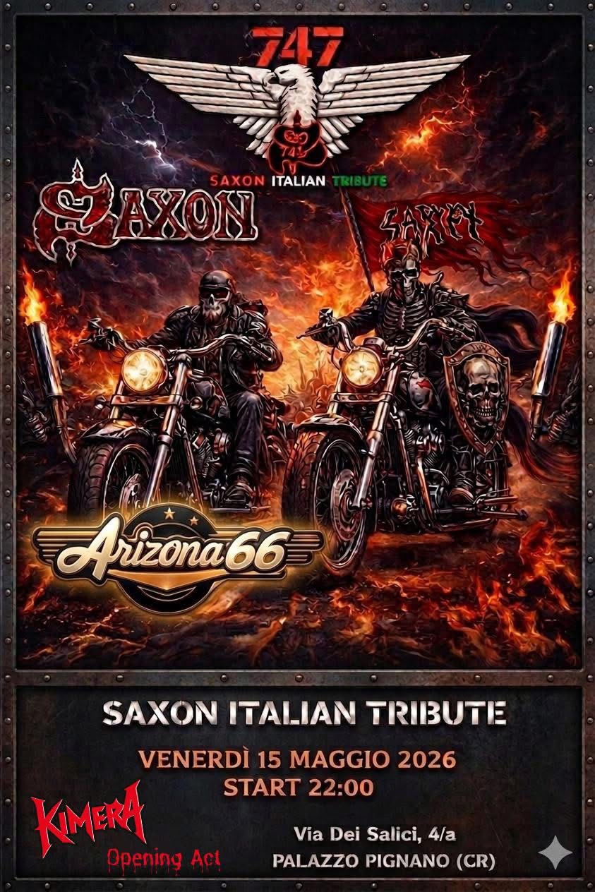 747 SAXON TRIBUTE